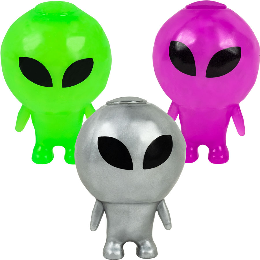 Giocattolo Sensoriale Pop Up Alien - Squish Squeeze Stress Toy - Antistress - Foto 4