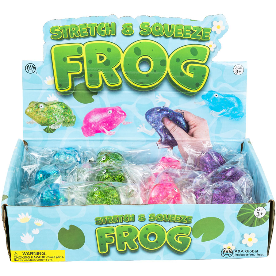 Frog Stretch Toys (6 for $3) - Sue Larkey