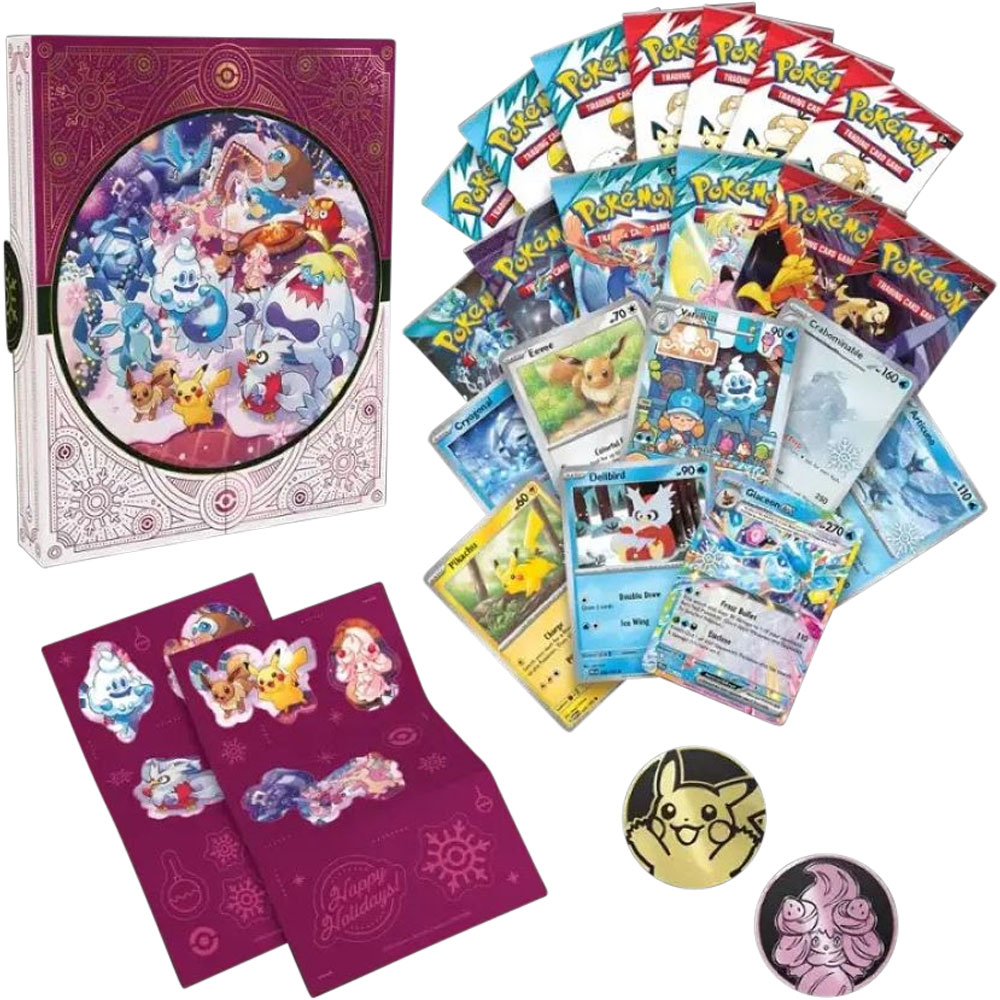 Pokemon TCG Holiday Calendar 新品未開封 Pokemon TCG 2025 Holiday Calendar Box Sealed New | eBay