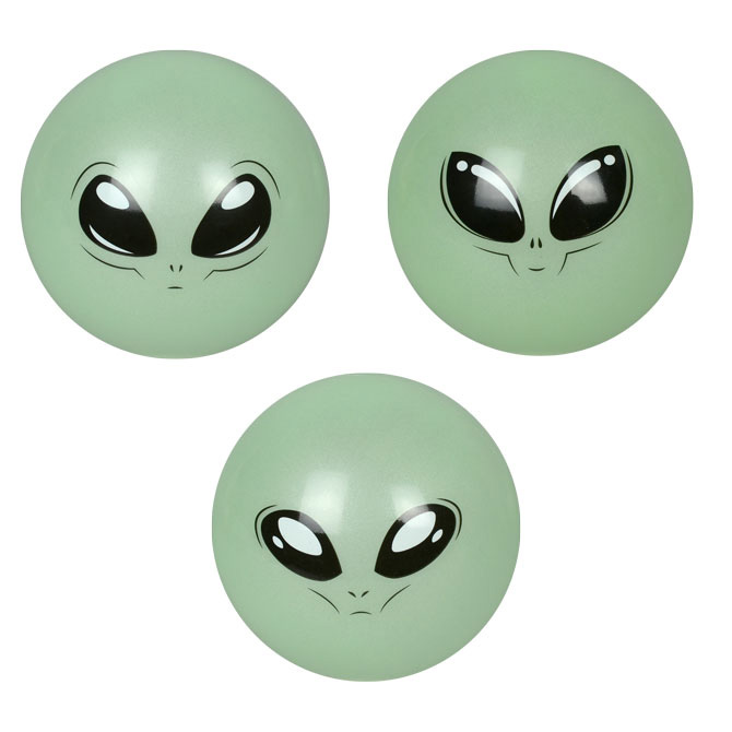 5in Glow the Dark Alien Balls 100pcs