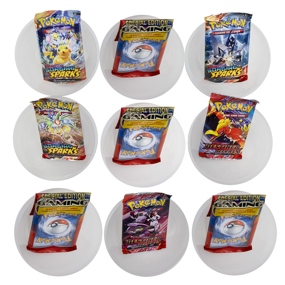 pokemon unwrapped booster box HOUSYLOVE Case (5pack) Mom's Pokemon booster pack Christmas