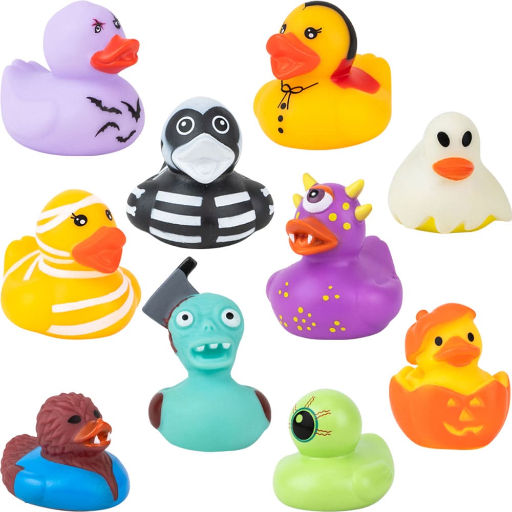 Rubber Halloween Ducks - 2in (50pcs)