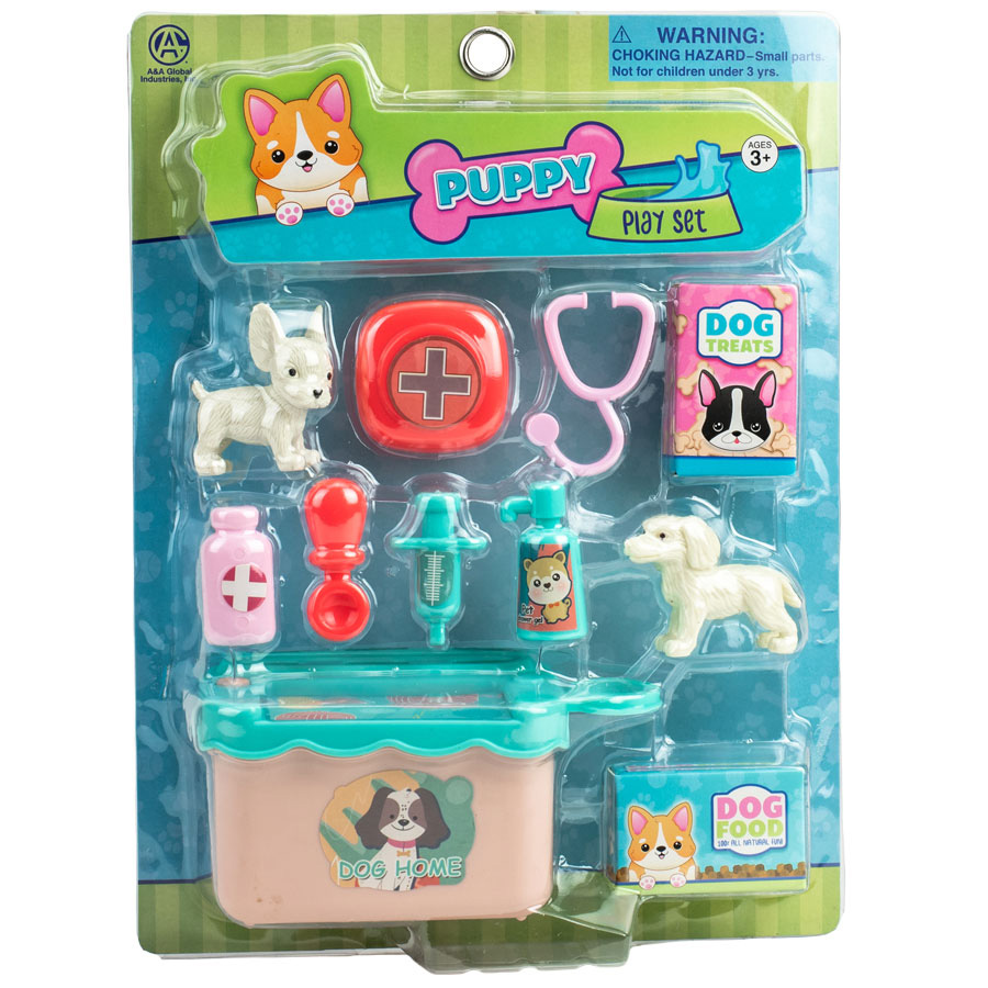 Puppy shops play set