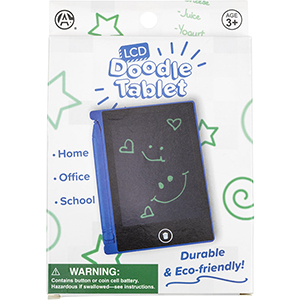 Lcd Writing Tablet - Doodle Tablet Product Shot - AA-Global - TY1099