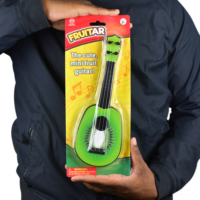 Fruit Guitars 13in Asst | A&A Global Industries