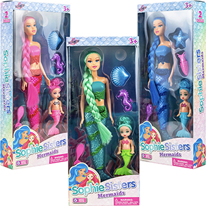 【¥380】白雪姫 Barbie エムアンドエムズ ミールトイ アラジンアメトイ Sophie Mermaid With Accessories | A&A Global Industries