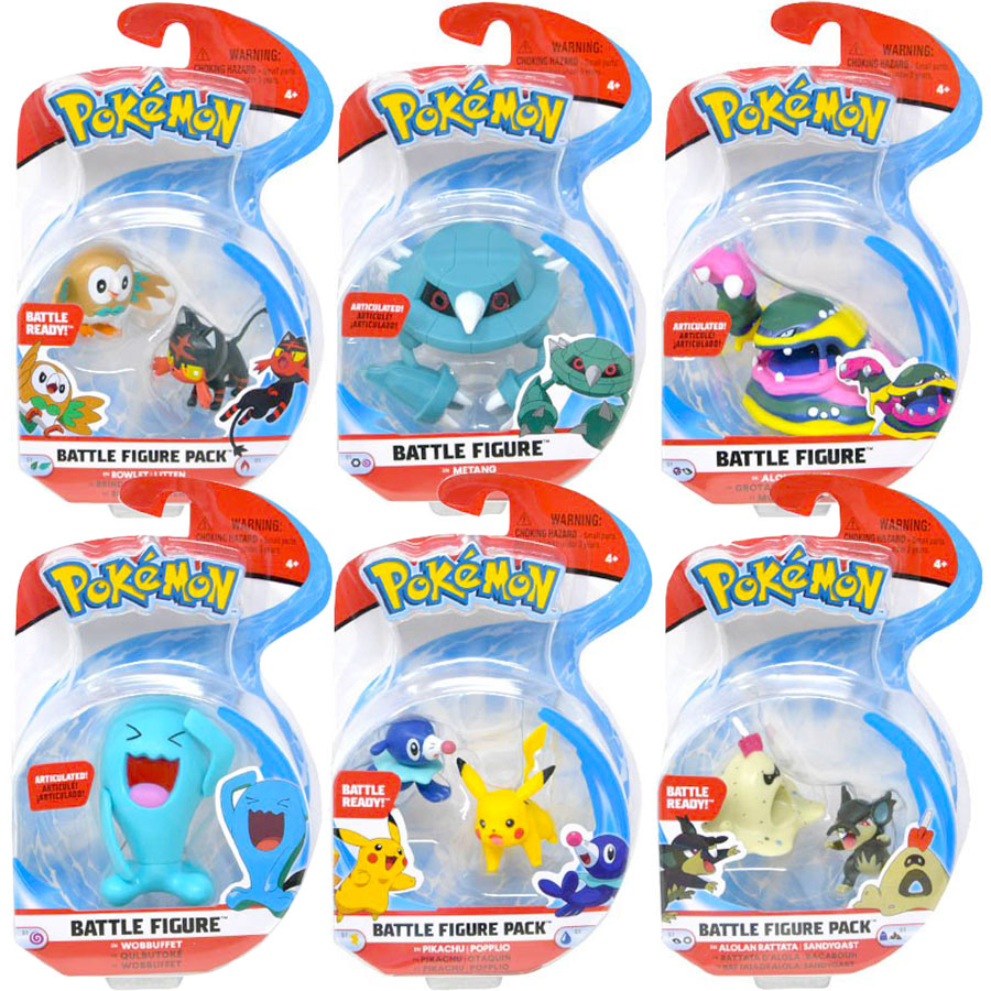 Pokémon Battle Mini Figurines 8-Pack 5-7 cm Vague 8 