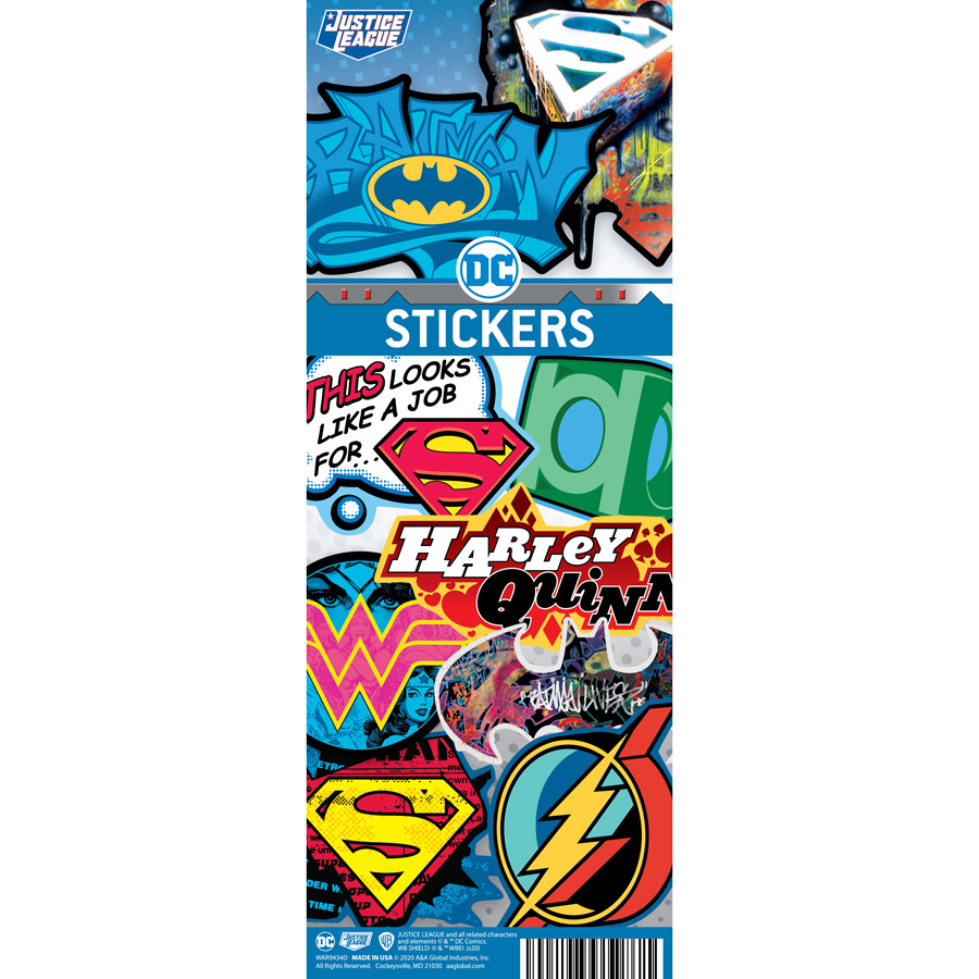 Assorted Stickers Batman Comic, 100/Roll, PS551 - Dental Wholesale Direct