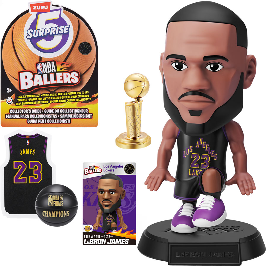 NBA BALLERS シリーズ1 ZURU 7個 正規品 Amazon.com: 5 Surprise NBA Ballers Series 1 (2 Pack) Toy