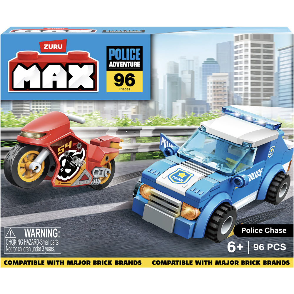 SURPRISE FOR MAX マックスシリーズ ZURU Max City Police Building Block | A&A Global Industries