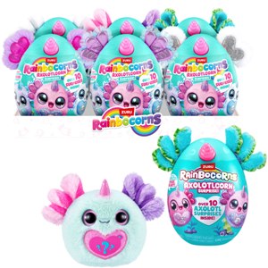5 SURPRISE A-Lot-A Axolotols, (2 Capsules