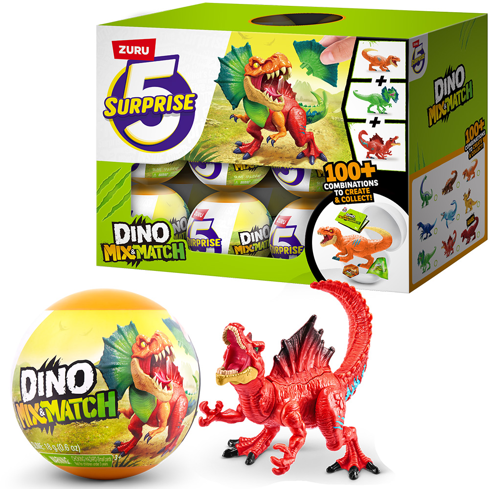 ZURU 5 Surprise Dino Mix & Match Asst | A&A Global Industries