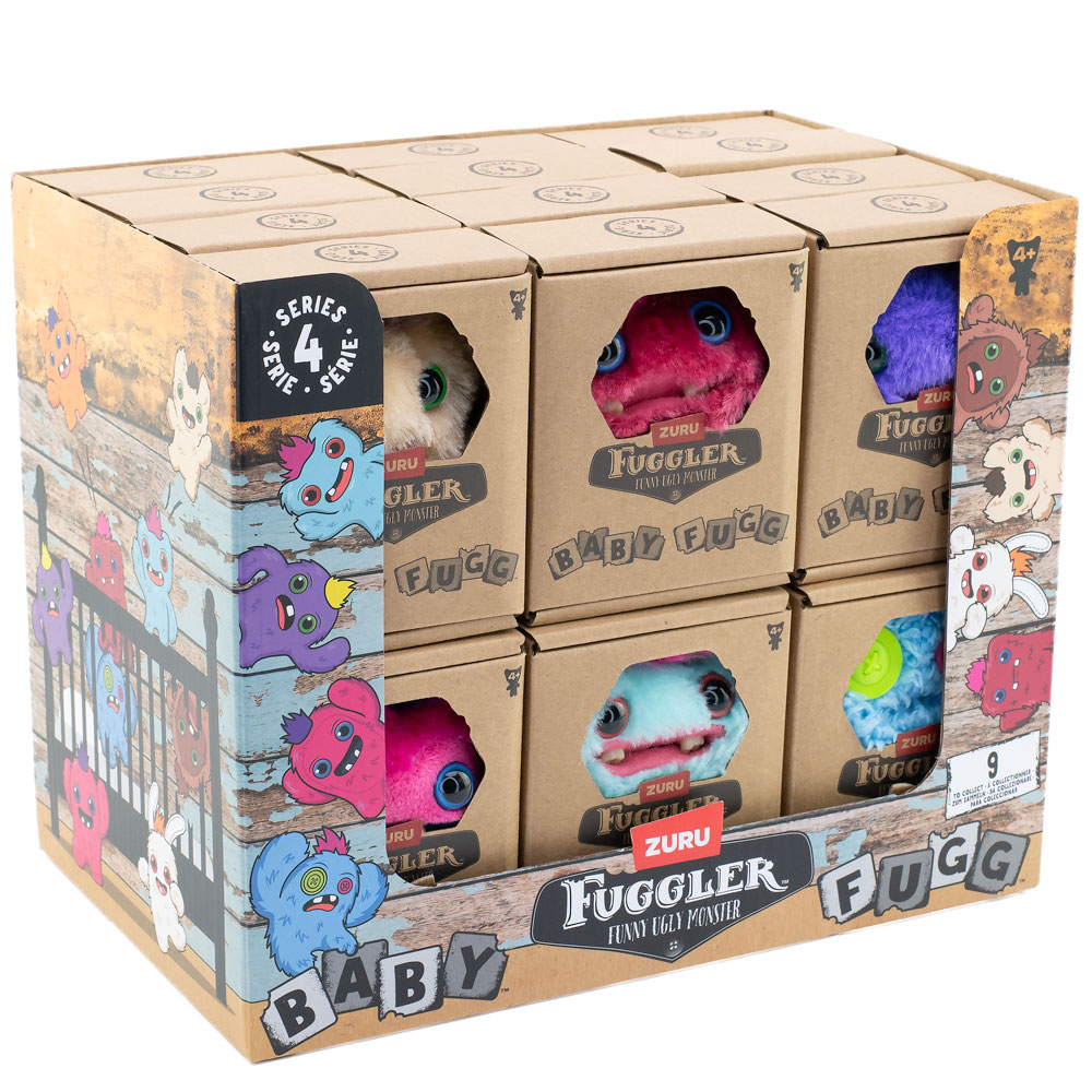 ZURU Fuggler Baby Fugglers Series 4 | Bulk 24pc Plush Set